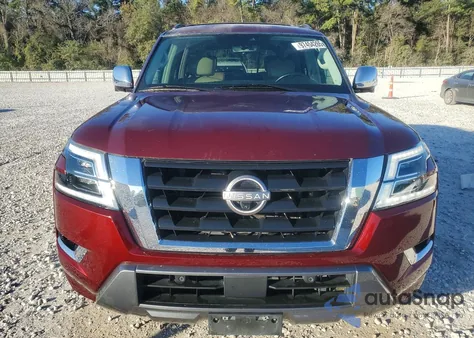 2021 Nissan Armada Platinum z USA, uszkodzony, nr VIN JN8AY2DA2M9370710